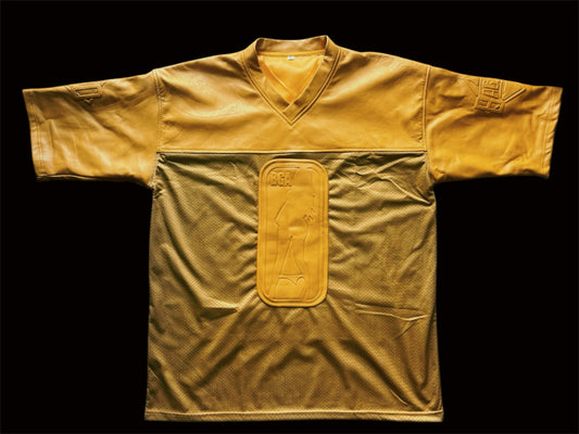 MUSTARD LEATHER BGA JERSEY
